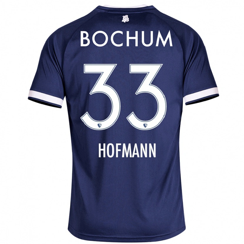Danxen Dětské Philipp Hofmann #33 Tmavě Modrá Domů Hráčské Dresy 2024/25 Dres