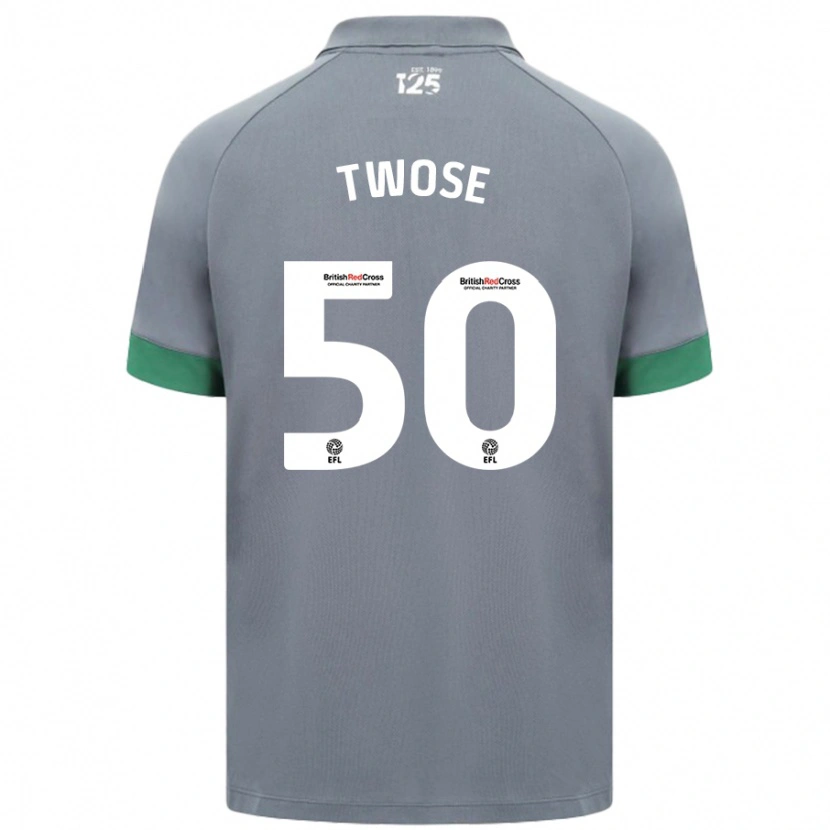 Danxen Dětské Cody Twose #50 Tmavě Šedá Daleko Hráčské Dresy 2024/25 Dres