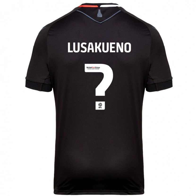Danxen Dětské Matty Lusakueno #0 Černý Daleko Hráčské Dresy 2024/25 Dres