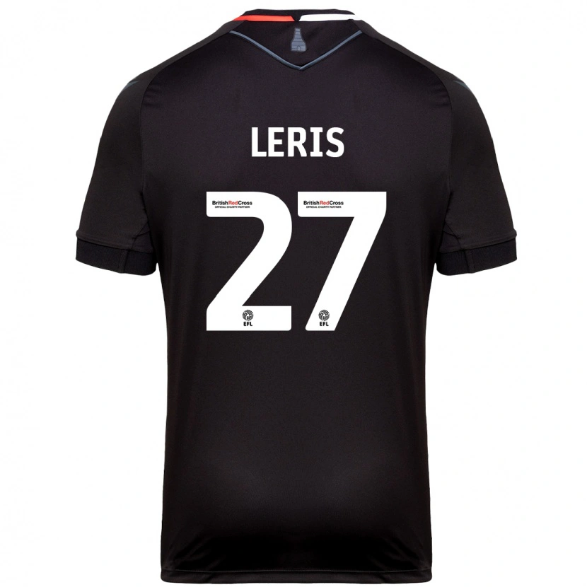 Danxen Dětské Mehdi Léris #27 Černý Daleko Hráčské Dresy 2024/25 Dres