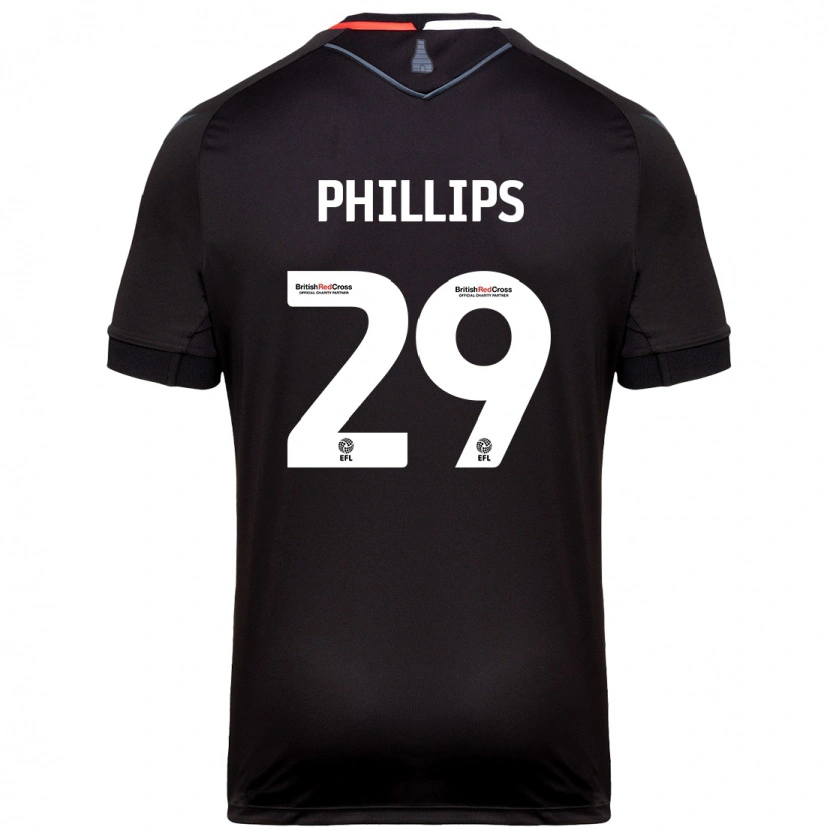 Danxen Dětské D'margio Wright-Phillips #29 Černý Daleko Hráčské Dresy 2024/25 Dres