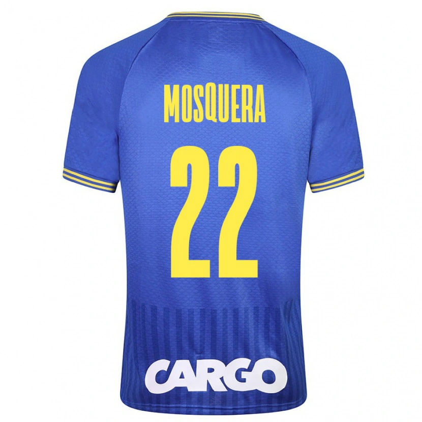 Danxen Dětské Orlando Mosquera #22 Bílý Daleko Hráčské Dresy 2024/25 Dres