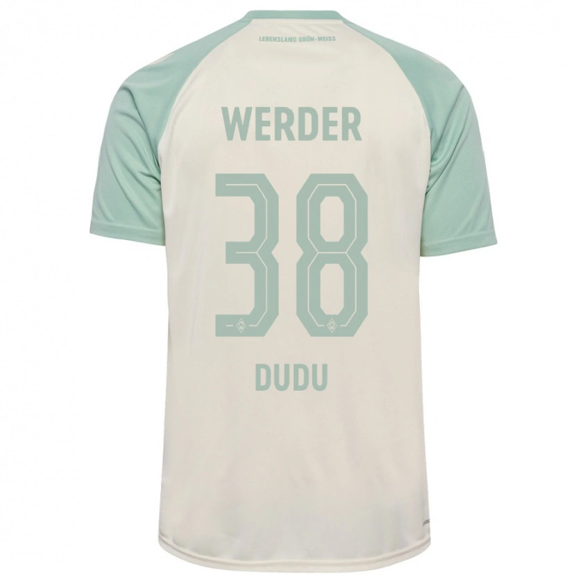 Danxen Dětské Dudu #38 Šedobílá Světle Zelená Daleko Hráčské Dresy 2024/25 Dres