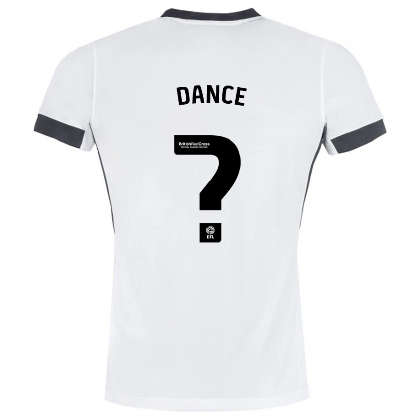 Danxen Dětské Morgan Dance #0 Bílá Černá Daleko Hráčské Dresy 2024/25 Dres
