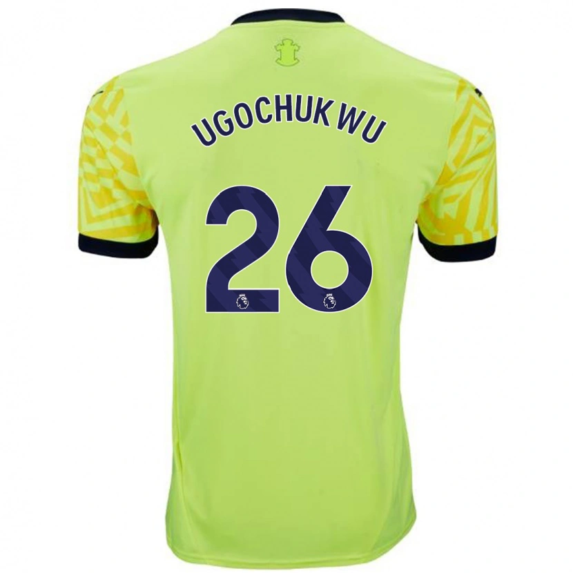 Danxen Dětské Lesley Ugochukwu #26 Žluť Daleko Hráčské Dresy 2024/25 Dres