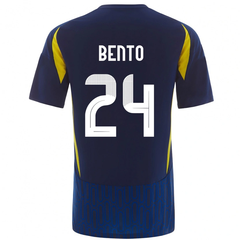 Danxen Dětské Bento #24 Modrá Žlutá Daleko Hráčské Dresy 2024/25 Dres