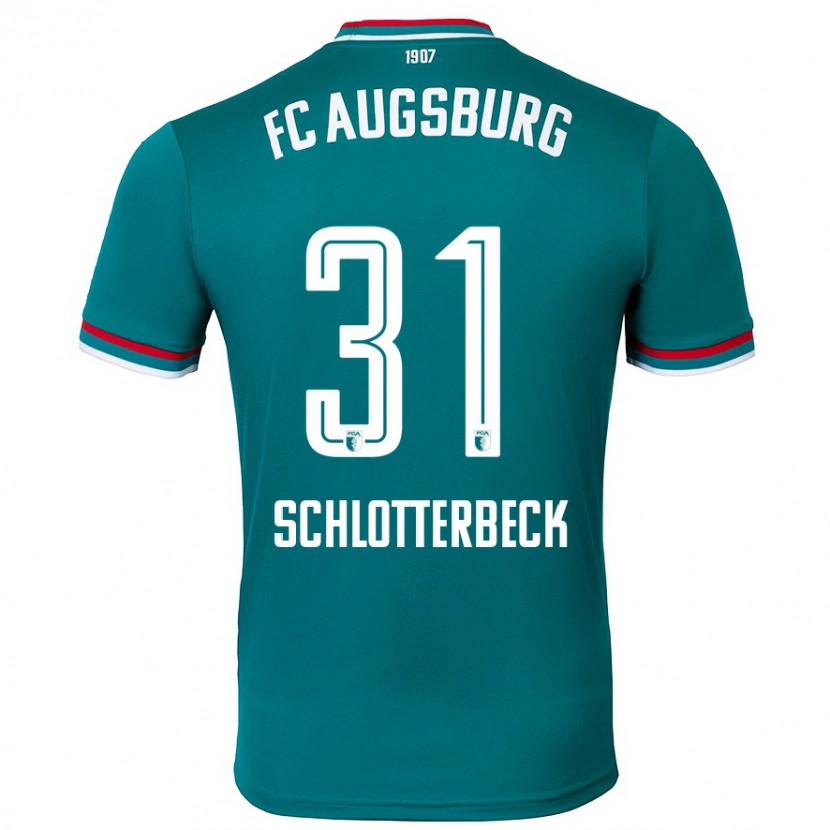 Danxen Dětské Keven Schlotterbeck #31 Tmavě Zelená Daleko Hráčské Dresy 2024/25 Dres
