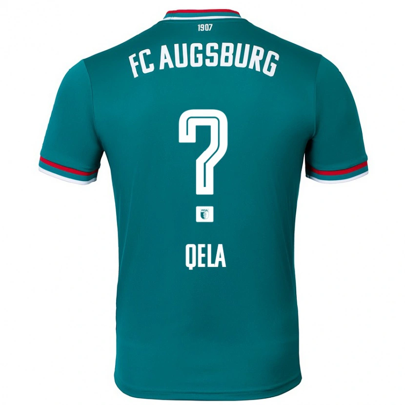 Danxen Dětské Arlind Qela #0 Tmavě Zelená Daleko Hráčské Dresy 2024/25 Dres