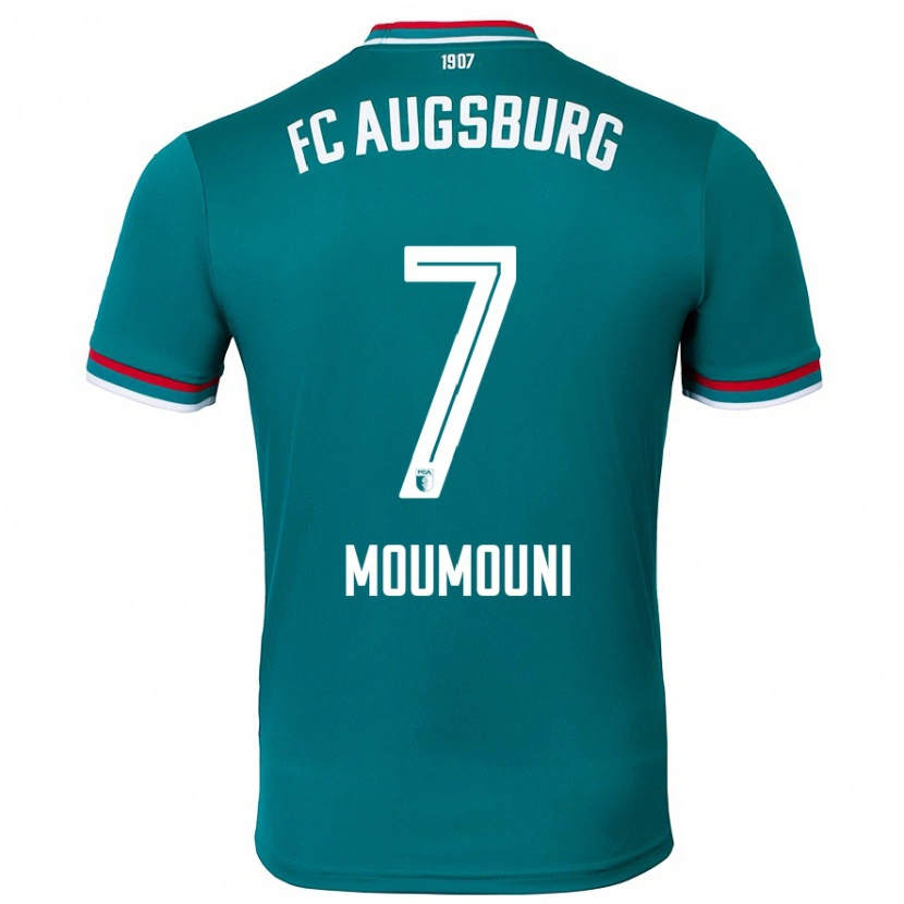 Danxen Dětské Faris Moumouni #7 Tmavě Zelená Daleko Hráčské Dresy 2024/25 Dres