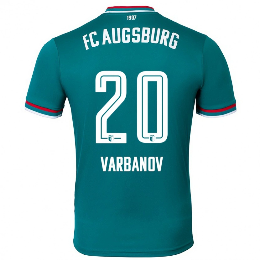 Danxen Dětské Svetoslav Varbanov #20 Tmavě Zelená Daleko Hráčské Dresy 2024/25 Dres