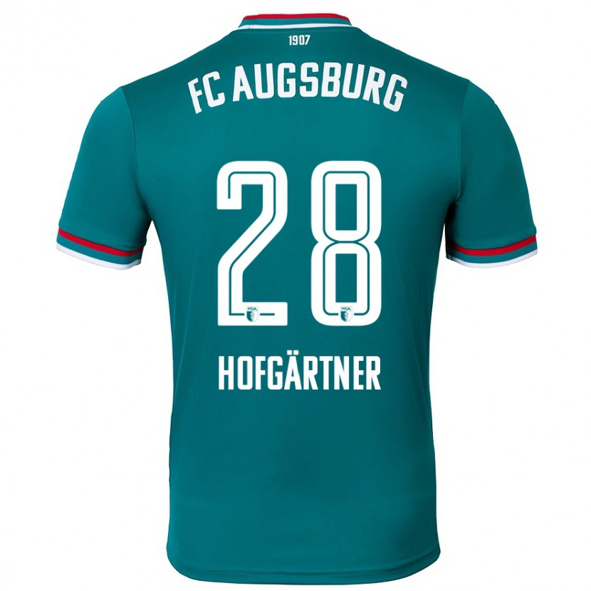 Danxen Dětské Hendrik Hofgärtner #28 Tmavě Zelená Daleko Hráčské Dresy 2024/25 Dres
