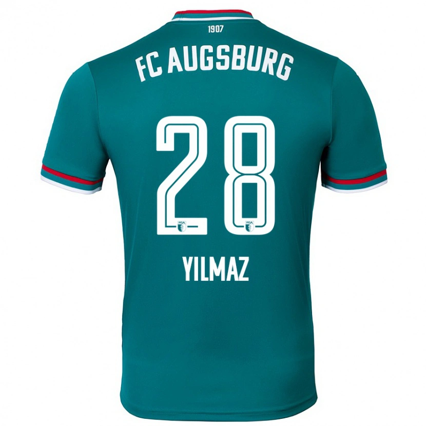 Danxen Dětské Tuna Yilmaz #28 Tmavě Zelená Daleko Hráčské Dresy 2024/25 Dres