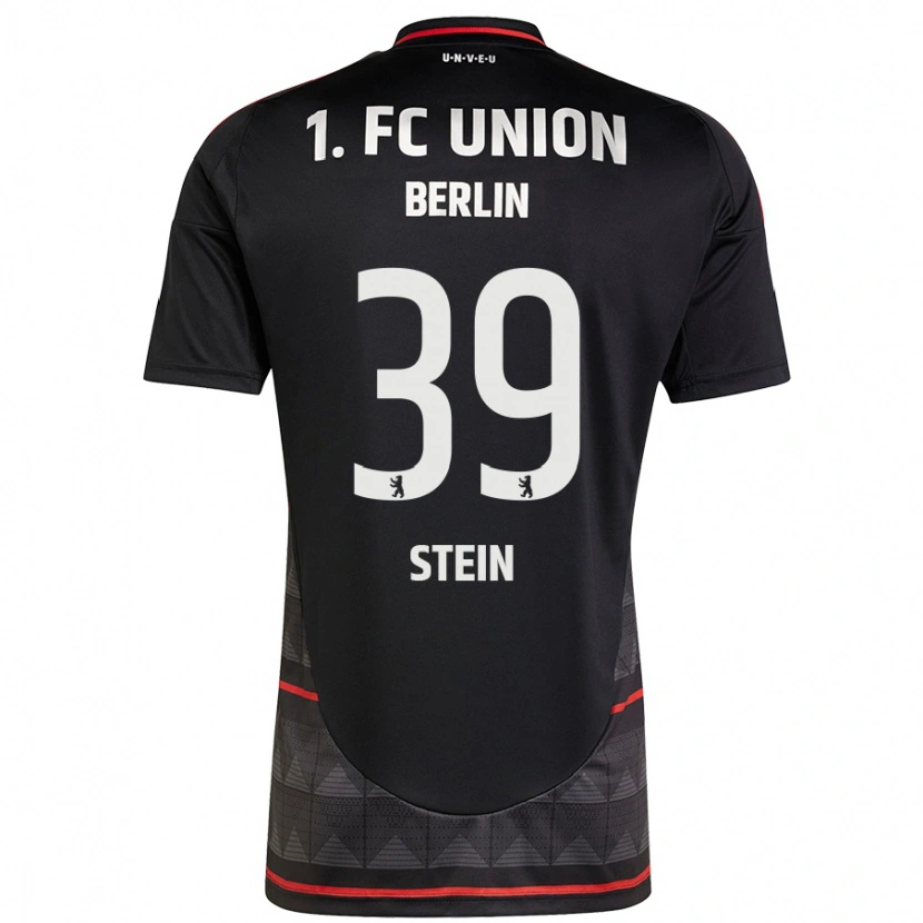 Danxen Dětské Yannic Stein #39 Černý Daleko Hráčské Dresy 2024/25 Dres