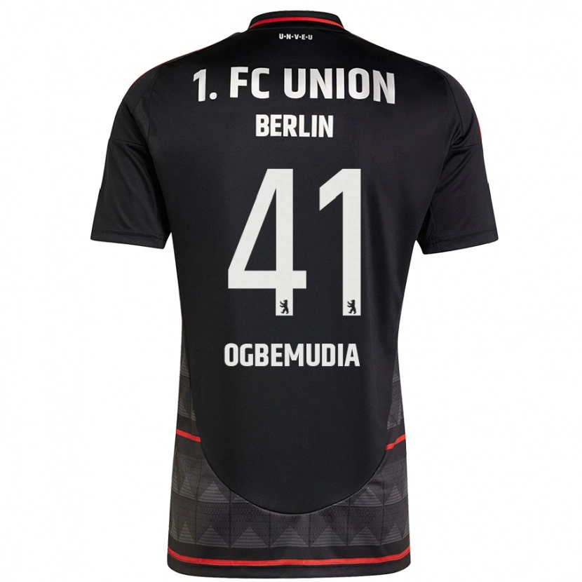 Danxen Dětské Oluwaseun Ogbemudia #41 Černý Daleko Hráčské Dresy 2024/25 Dres