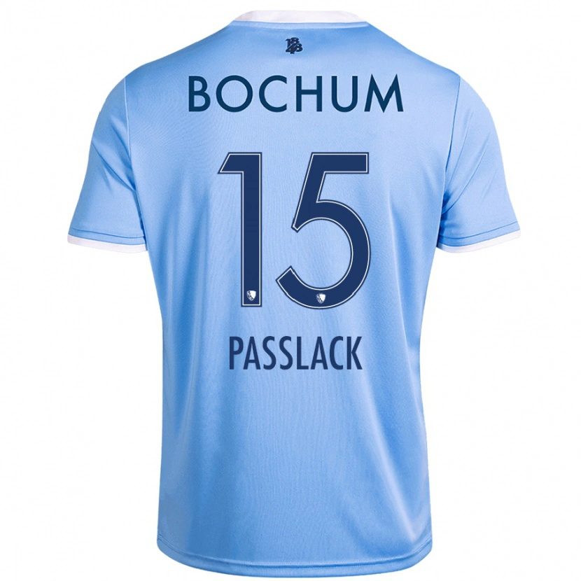 Danxen Dětské Felix Passlack #15 Nebesky Modrá Daleko Hráčské Dresy 2024/25 Dres