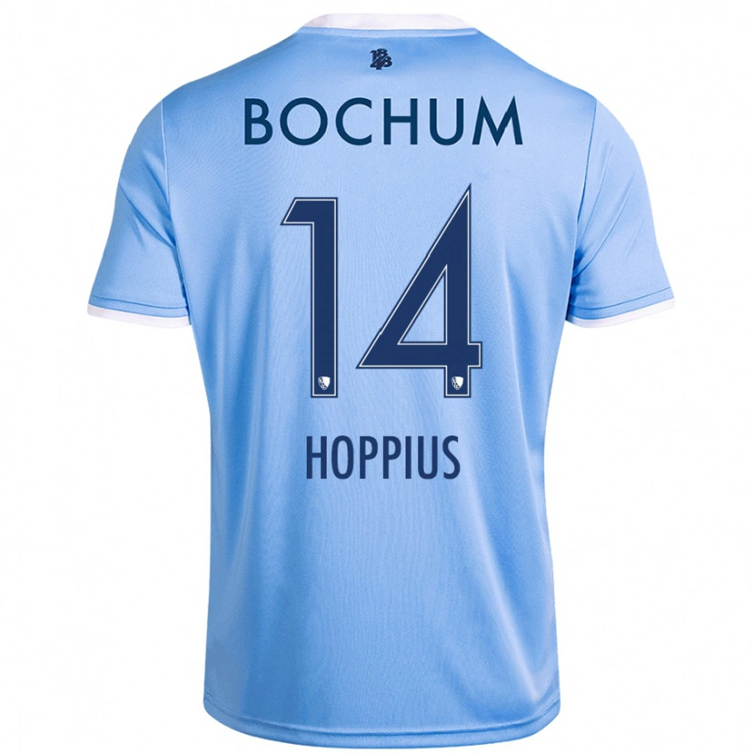 Danxen Dětské Dörthe Hoppius #14 Nebesky Modrá Daleko Hráčské Dresy 2024/25 Dres