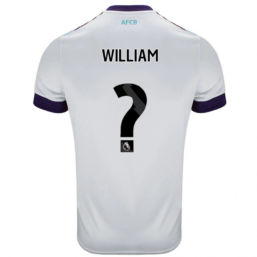 Danxen Dětské Harold William #0 Bílá Zelená Fialová Daleko Hráčské Dresy 2024/25 Dres
