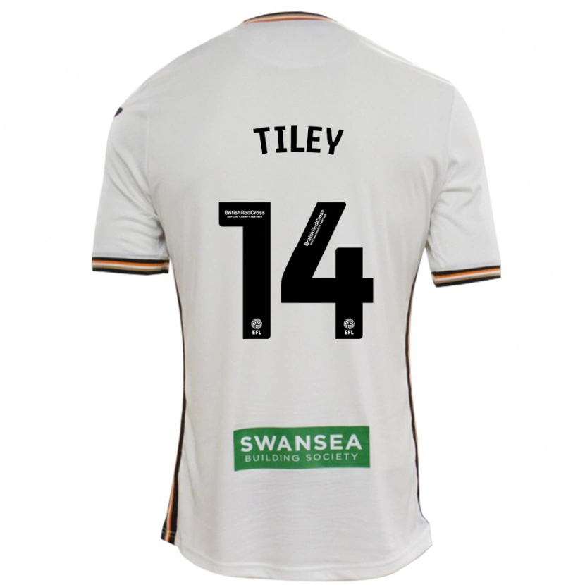 Danxen Pánské Chloe Tiley #14 Bílý Domů Hráčské Dresy 2024/25 Dres