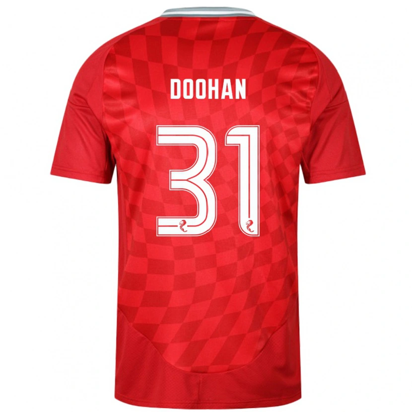 Danxen Pánské Ross Doohan #31 Červený Domů Hráčské Dresy 2024/25 Dres