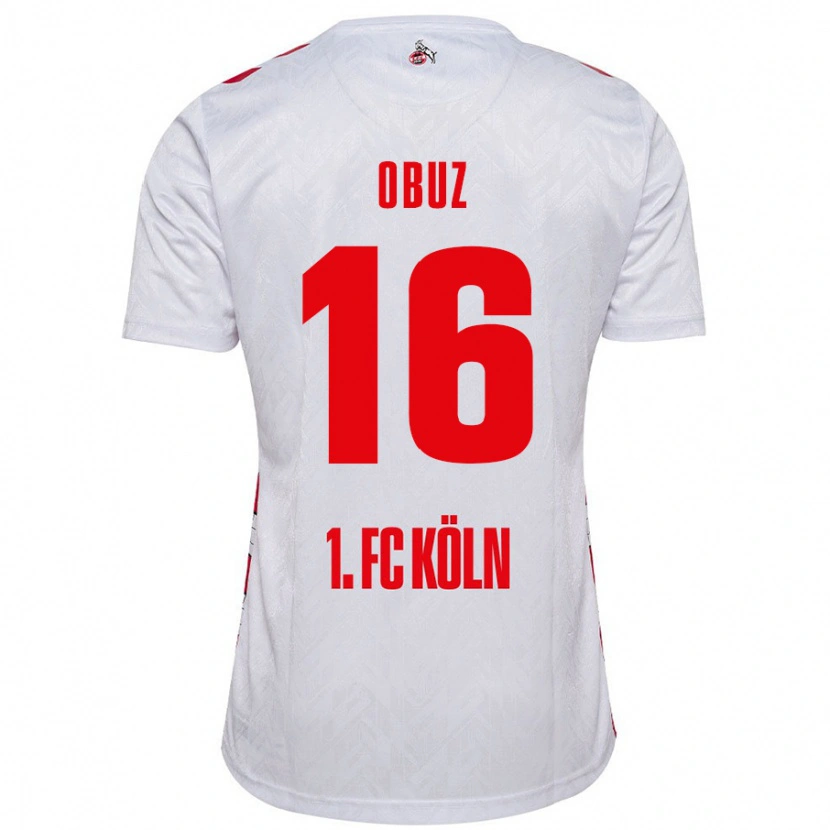 Danxen Pánské Marvin Obuz #16 Bílá Červená Domů Hráčské Dresy 2024/25 Dres