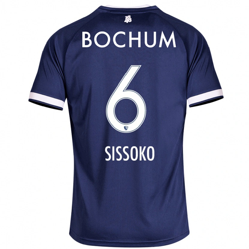 Danxen Pánské Ibrahima Sissoko #6 Tmavě Modrá Domů Hráčské Dresy 2024/25 Dres