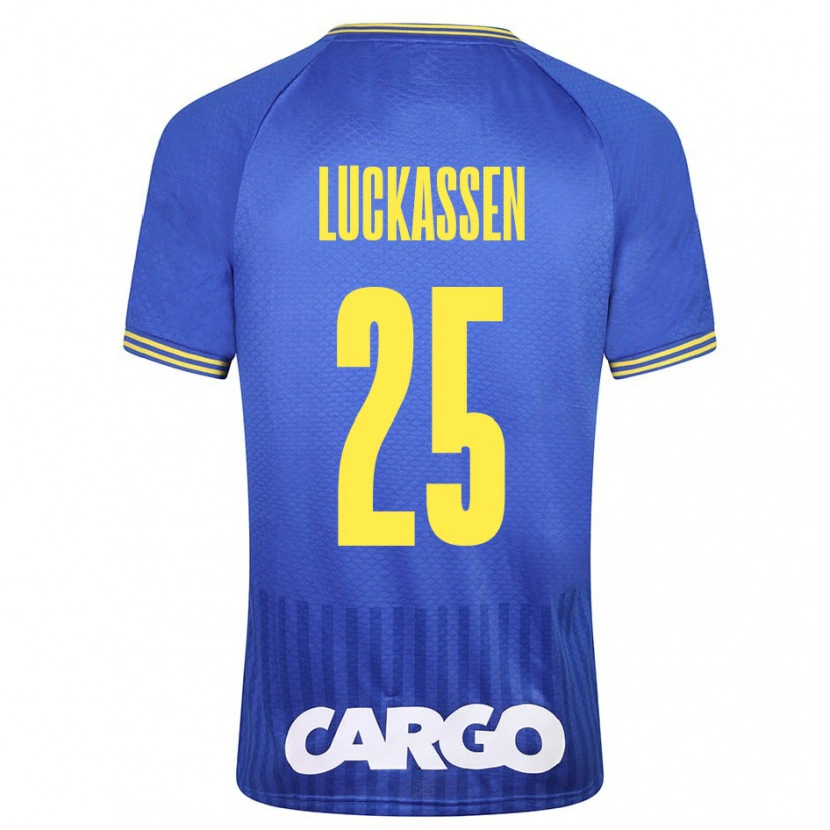Danxen Pánské Derrick Luckassen #25 Bílý Daleko Hráčské Dresy 2024/25 Dres