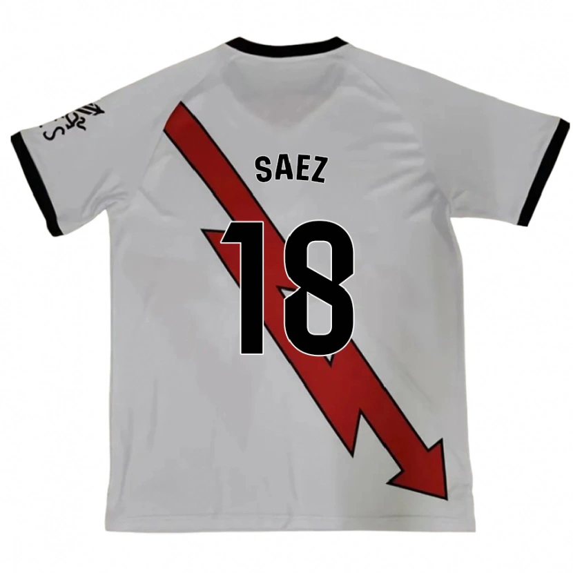 Danxen Pánské Camila Sáez #18 Červený Daleko Hráčské Dresy 2024/25 Dres