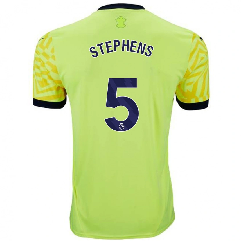 Danxen Pánské Jack Stephens #5 Žluť Daleko Hráčské Dresy 2024/25 Dres