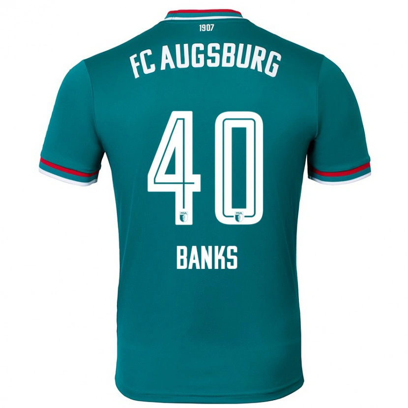 Danxen Pánské Noahkai Banks #40 Tmavě Zelená Daleko Hráčské Dresy 2024/25 Dres