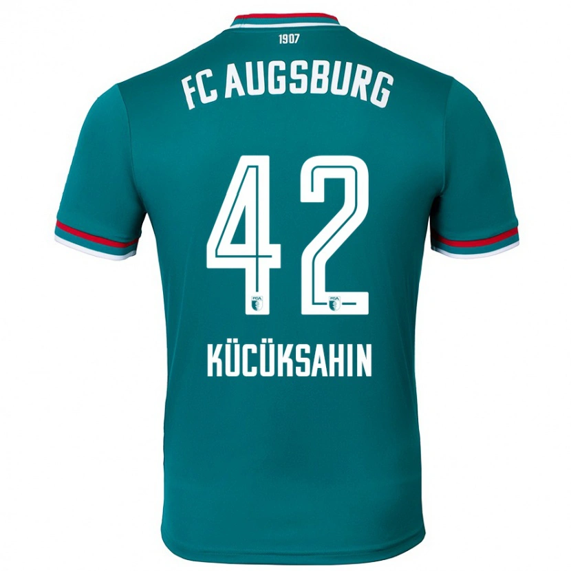 Danxen Pánské Mahmut Kücüksahin #42 Tmavě Zelená Daleko Hráčské Dresy 2024/25 Dres