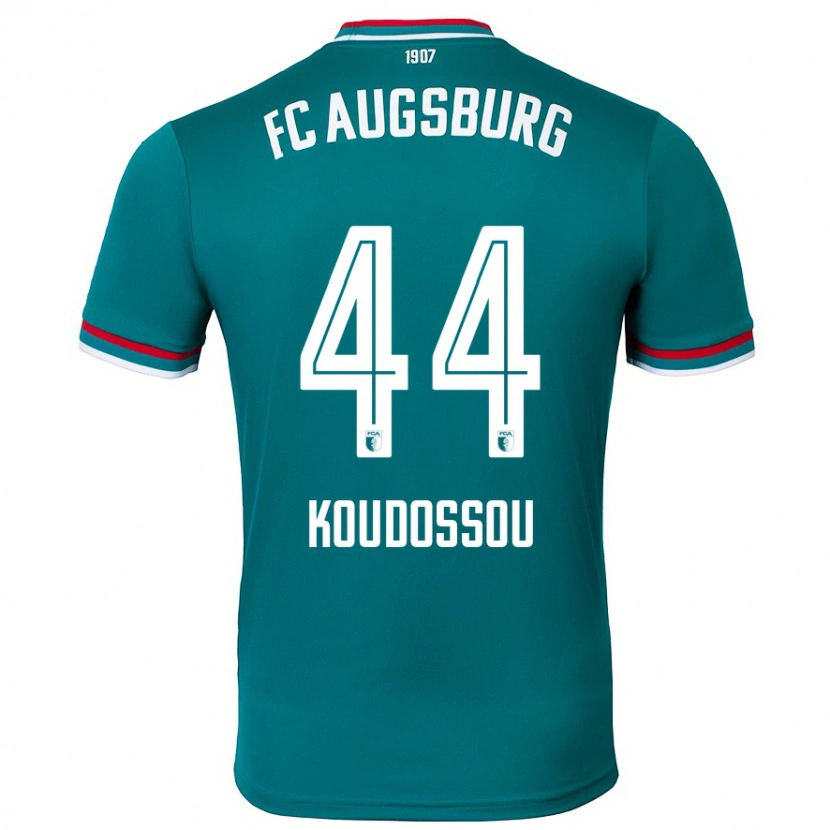 Danxen Pánské Henri Koudossou #44 Tmavě Zelená Daleko Hráčské Dresy 2024/25 Dres