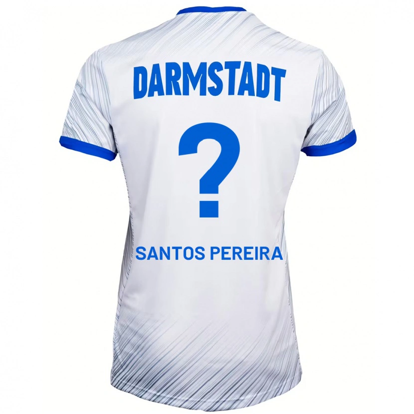 Danxen Pánské Diogo Dos Santos Pereira #0 Bílá Modrá Daleko Hráčské Dresy 2024/25 Dres