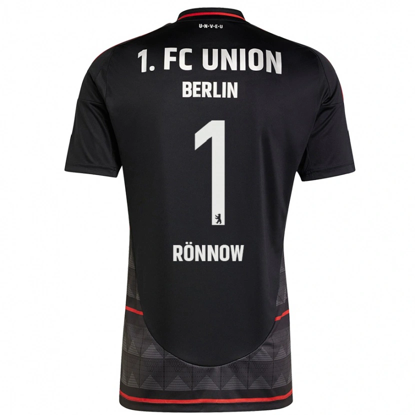 Danxen Pánské Frederik Rönnow #1 Černý Daleko Hráčské Dresy 2024/25 Dres
