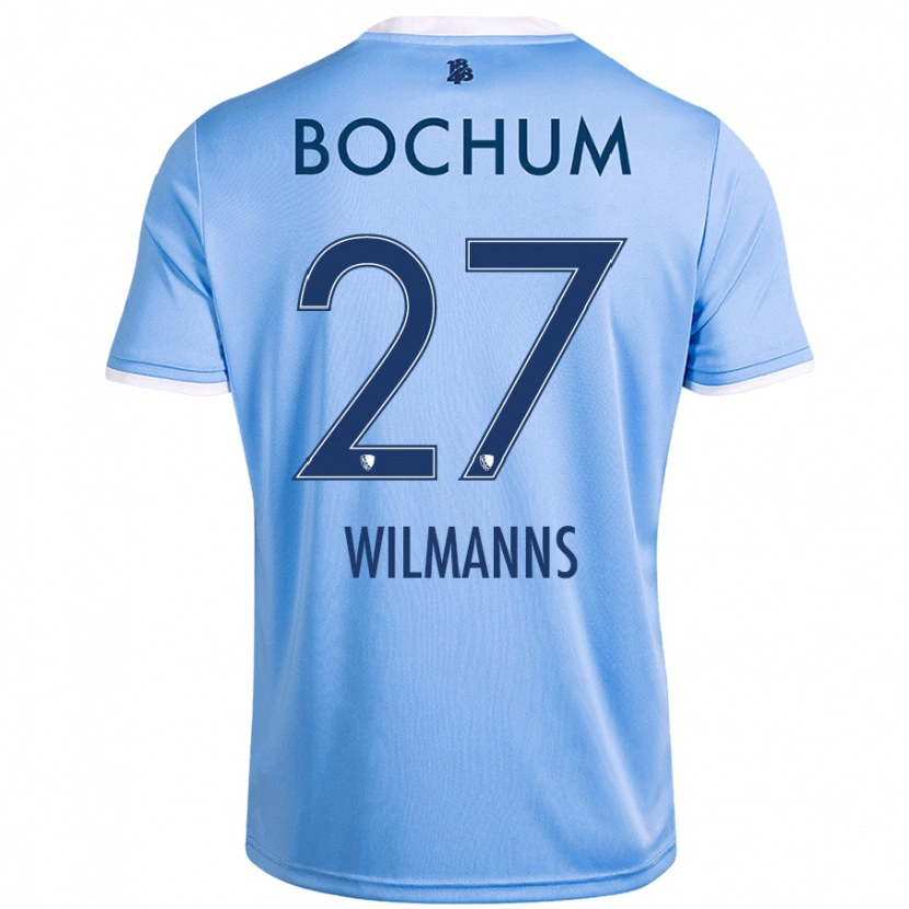 Danxen Pánské Anjo Wilmanns #27 Nebesky Modrá Daleko Hráčské Dresy 2024/25 Dres