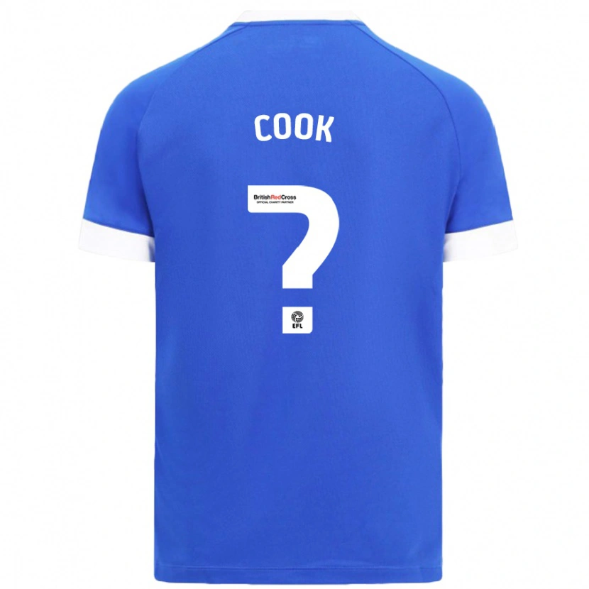 Danxen Dámské Freddie Cook #0 Nebesky Modrá Domů Hráčské Dresy 2024/25 Dres