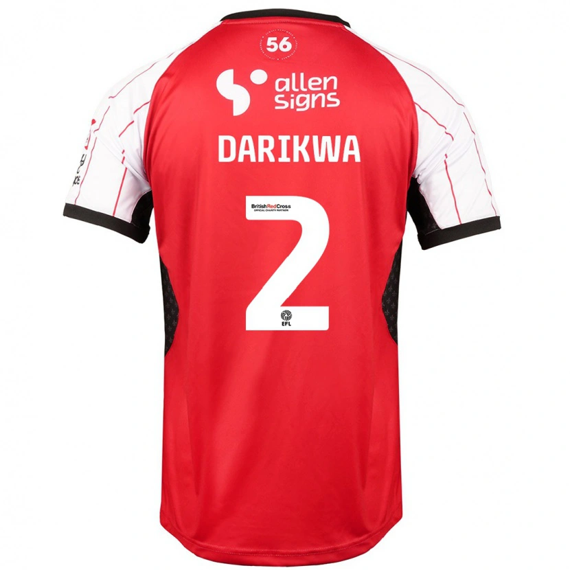 Danxen Dámské Tendayi Darikwa #2 Bílý Domů Hráčské Dresy 2024/25 Dres
