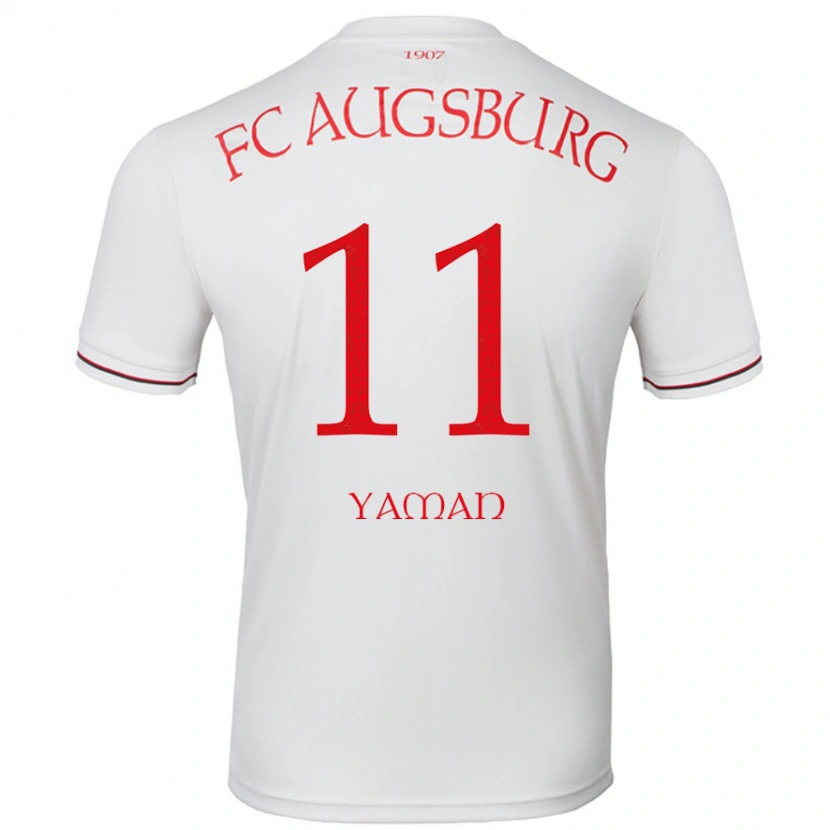 Danxen Dámské Kerim Yaman #11 Bílý Domů Hráčské Dresy 2024/25 Dres