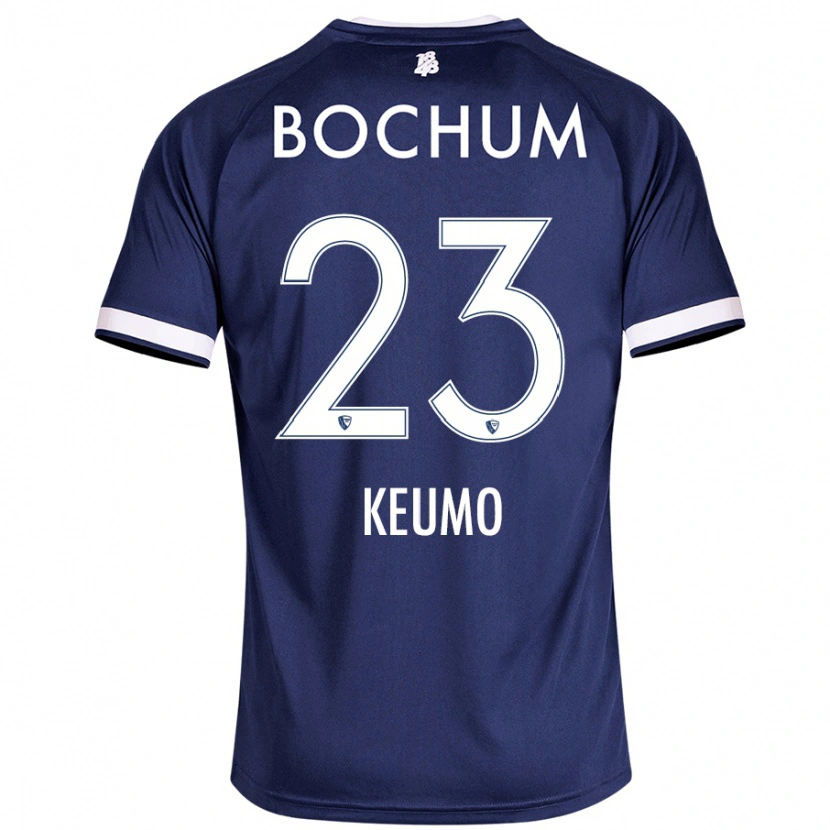 Danxen Dámské Owono-Darnell Keumo #23 Tmavě Modrá Domů Hráčské Dresy 2024/25 Dres