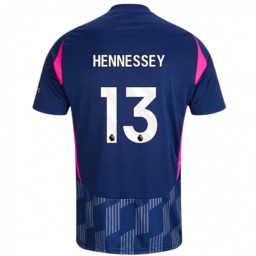 Danxen Dámské Wayne Hennessey #13 Královsky Modrá Růžová Daleko Hráčské Dresy 2024/25 Dres