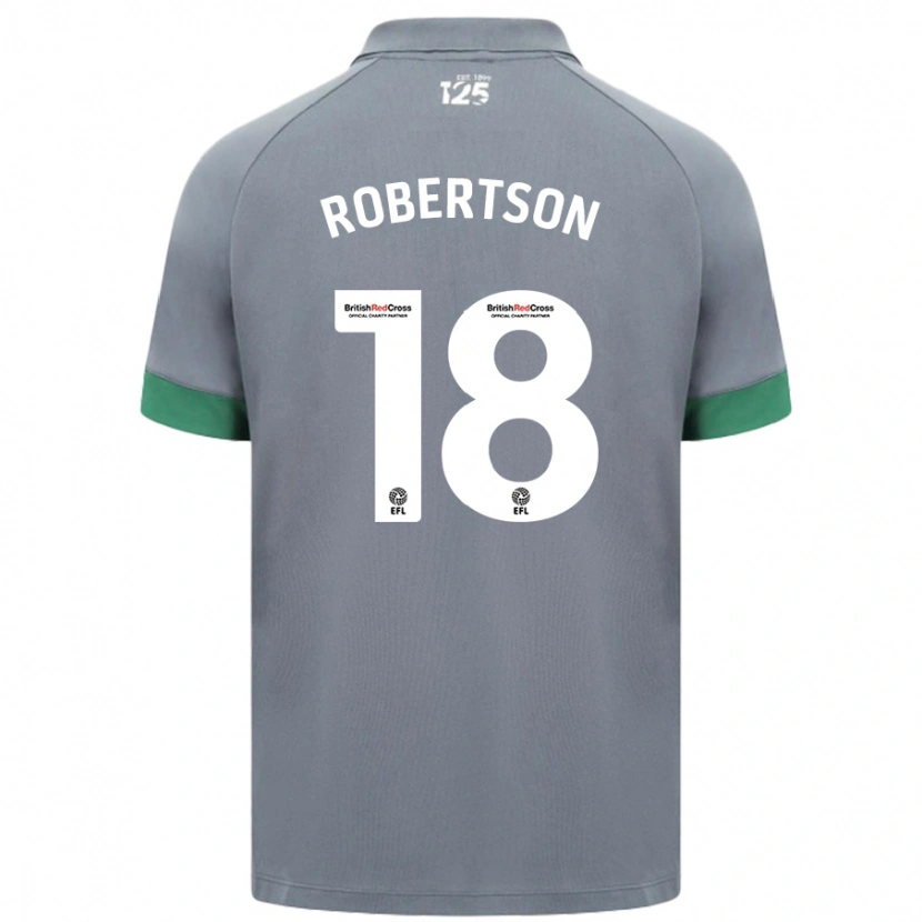Danxen Dámské Alex Robertson #18 Tmavě Šedá Daleko Hráčské Dresy 2024/25 Dres