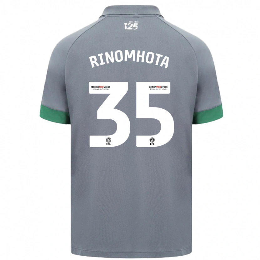 Danxen Dámské Andy Rinomhota #35 Tmavě Šedá Daleko Hráčské Dresy 2024/25 Dres