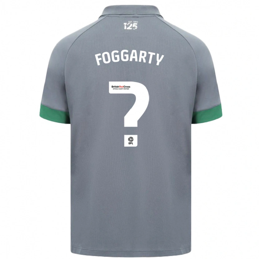 Danxen Dámské Corey Foggarty #0 Tmavě Šedá Daleko Hráčské Dresy 2024/25 Dres