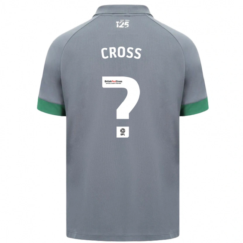 Danxen Dámské Alex Cross #0 Tmavě Šedá Daleko Hráčské Dresy 2024/25 Dres