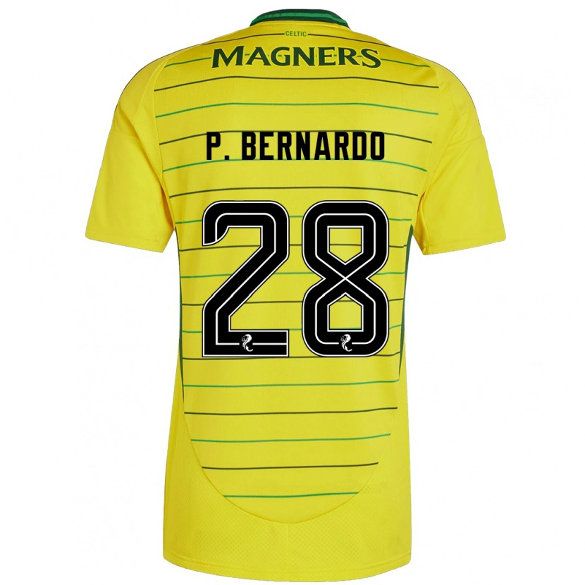 Danxen Dámské Paulo Bernardo #28 Žluť Daleko Hráčské Dresy 2024/25 Dres