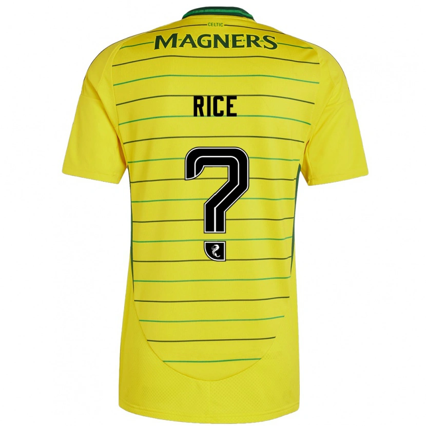 Danxen Dámské Aidan Rice #0 Žluť Daleko Hráčské Dresy 2024/25 Dres