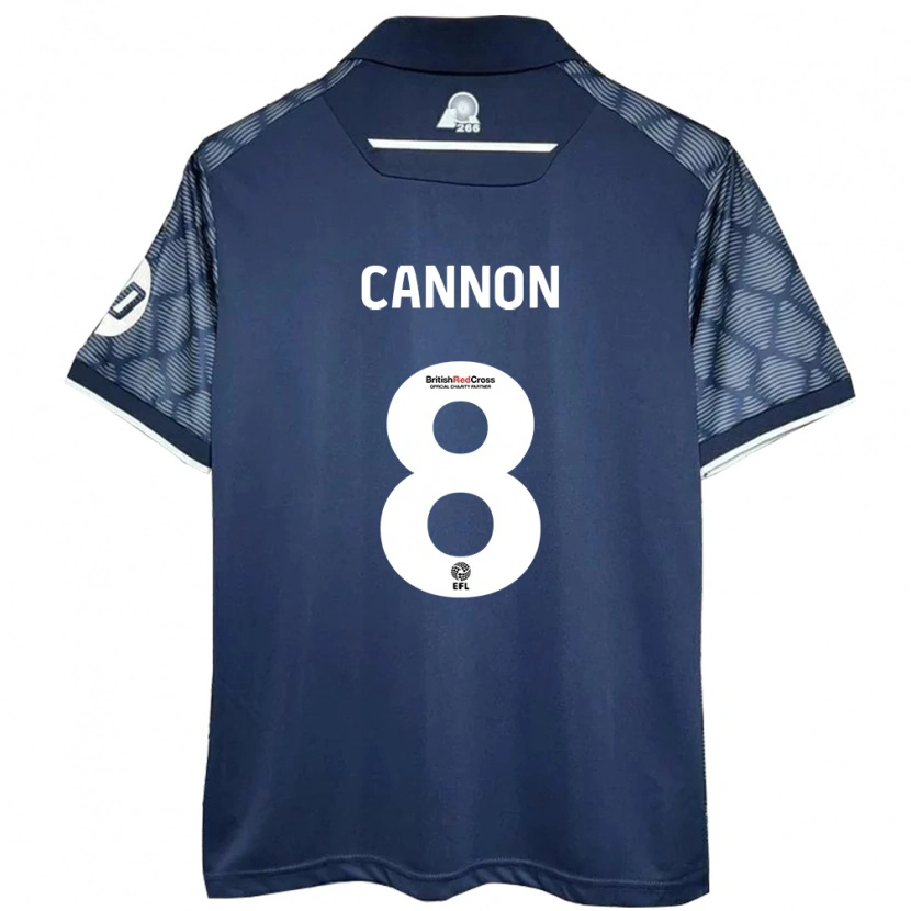 Danxen Dámské Andy Cannon #8 Černý Daleko Hráčské Dresy 2024/25 Dres