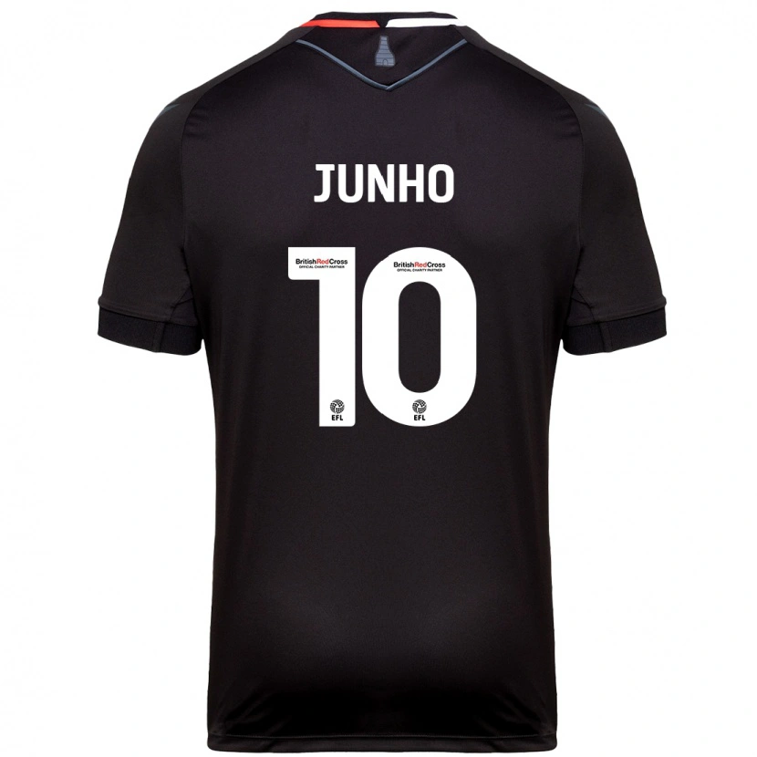 Danxen Dámské Jun-Ho Bae #10 Černý Daleko Hráčské Dresy 2024/25 Dres