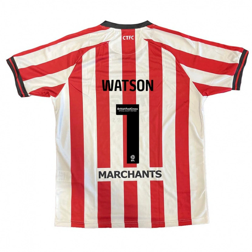 Danxen Dětské Aimee Watson #1 Červená Bílá Domů Hráčské Dresy 2024/25 Dres