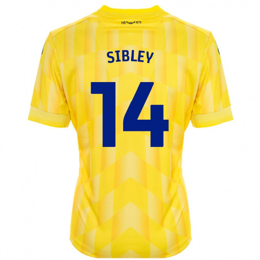 Danxen Dětské Louie Sibley #14 Žluť Domů Hráčské Dresy 2024/25 Dres