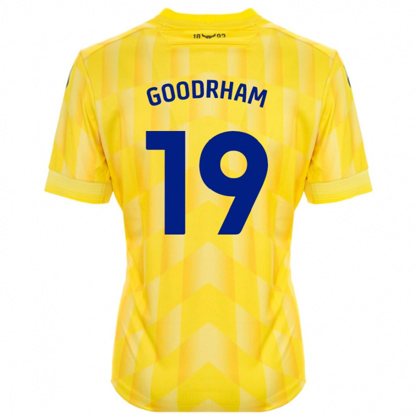 Danxen Dětské Tyler Goodrham #19 Žluť Domů Hráčské Dresy 2024/25 Dres